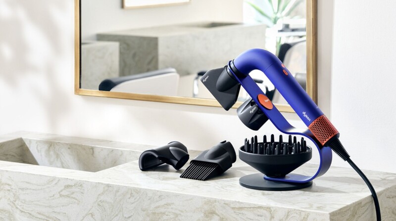 大人気　Dyson スーパーソニックr プロモデル　HD18 ブルー ダイソン スーパーソニックr （アール）ヘアドライヤー プロ