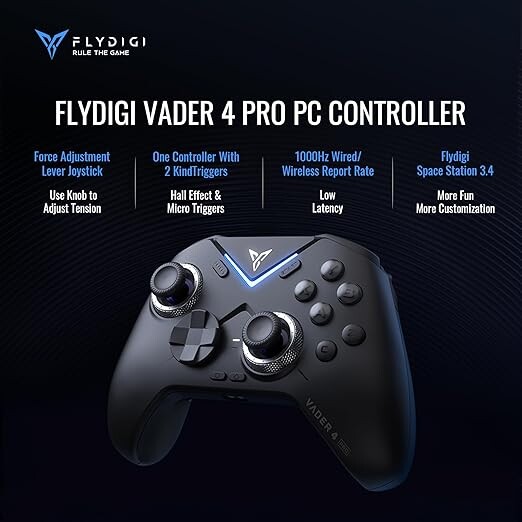 PC用ゲームコントローラー・コンバーター Flydigi VADER 4 PRO FLYDIGI VADER4 PRO - 製品詳細 | パソコンSHOPアーク（ark）