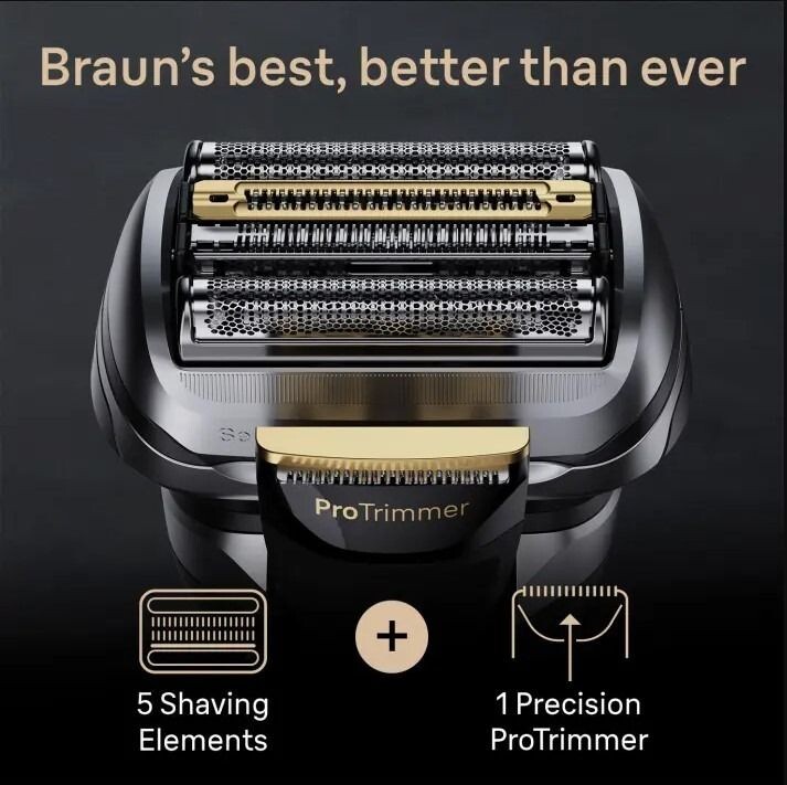 Braun Series 9 Pro+ 9575cc 乾濕兩用電動鬚刨(帶充電皮革盒) [平行