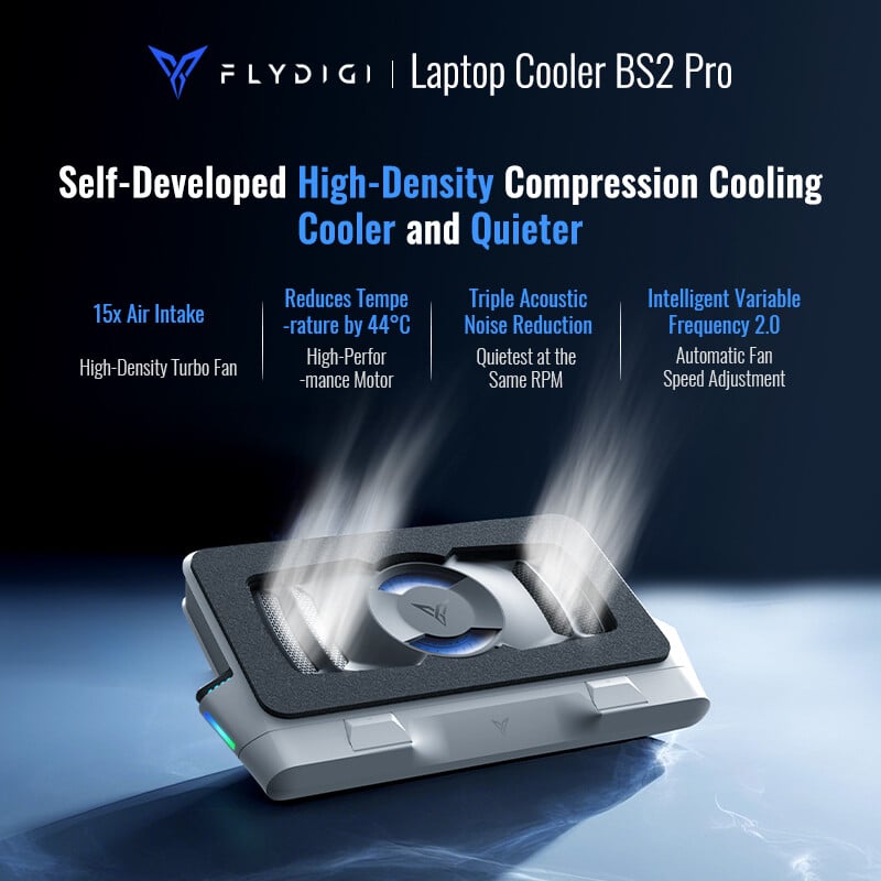 【新品未開封】Flydigi BS2 Pro ノートPC冷却パッド Amazon.co.jp: Flydigi BS2 Pro ノートパソコン冷却パッド RGB 15.6~21