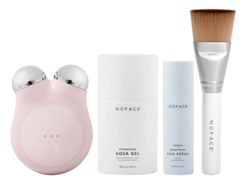 NEW！NuFACE Mini+面部緊緻按摩美容儀入門套裝~3色(適用於臉部和頸部