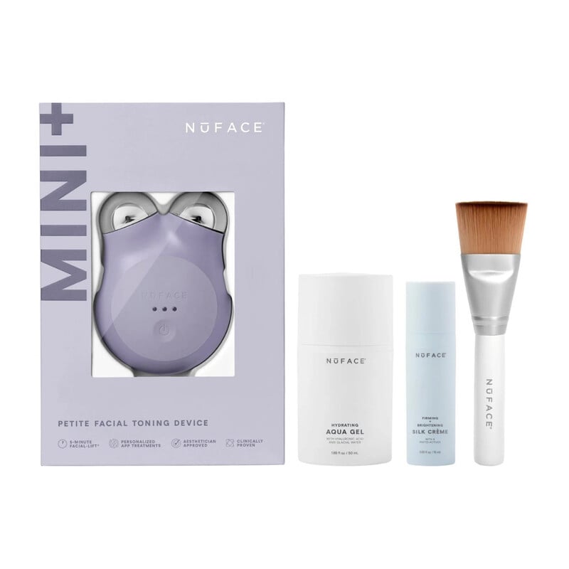 NEW！NuFACE Mini+面部緊緻按摩美容儀入門套裝~3色(適用於臉部和頸部